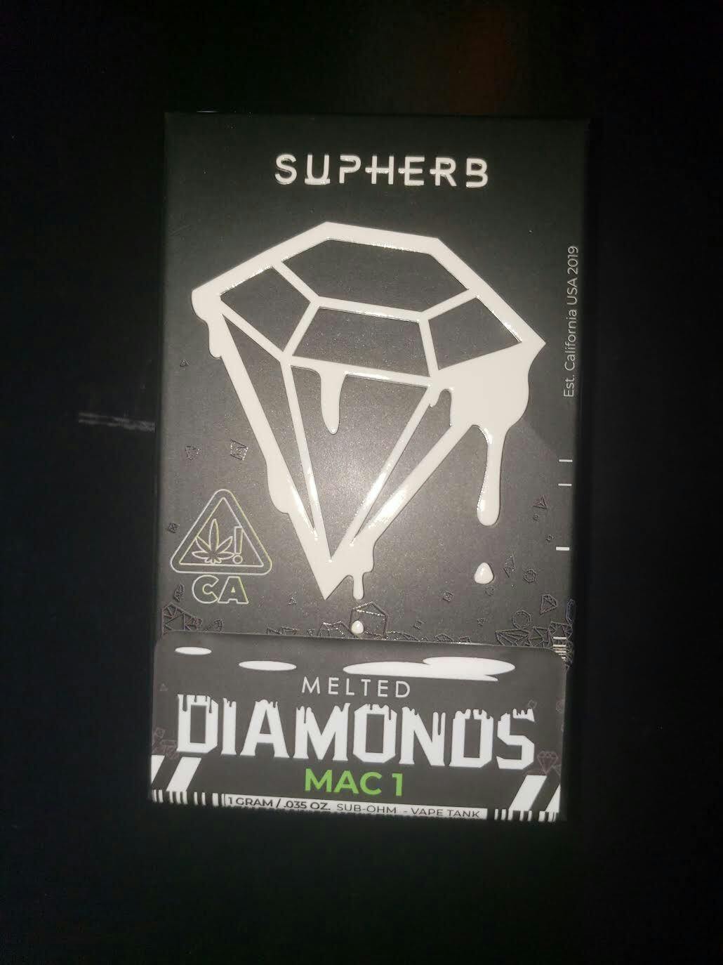 1g MAC1 Melted Diamonds - Supherb