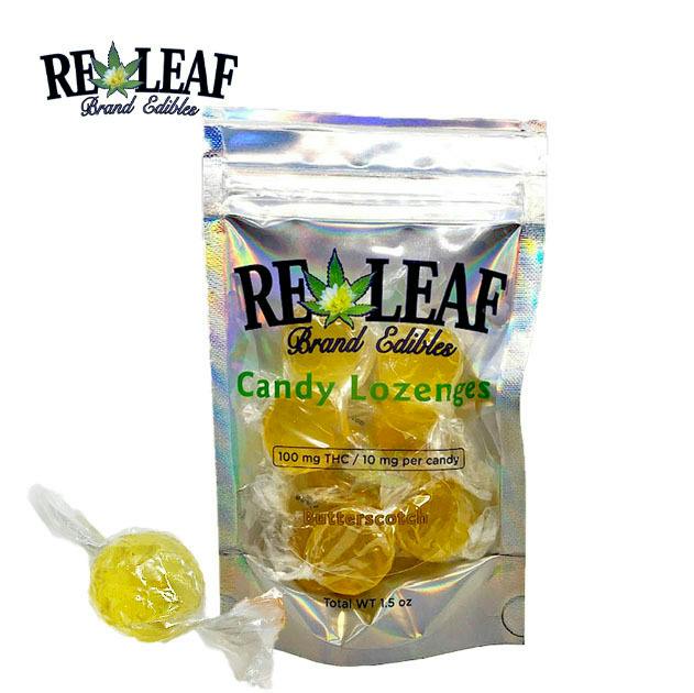 Releaf Brands Hard Candy - 100mg | Butterscotch at Releaf 85624