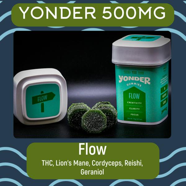 Yonder Flow-Green Apple 500 mg