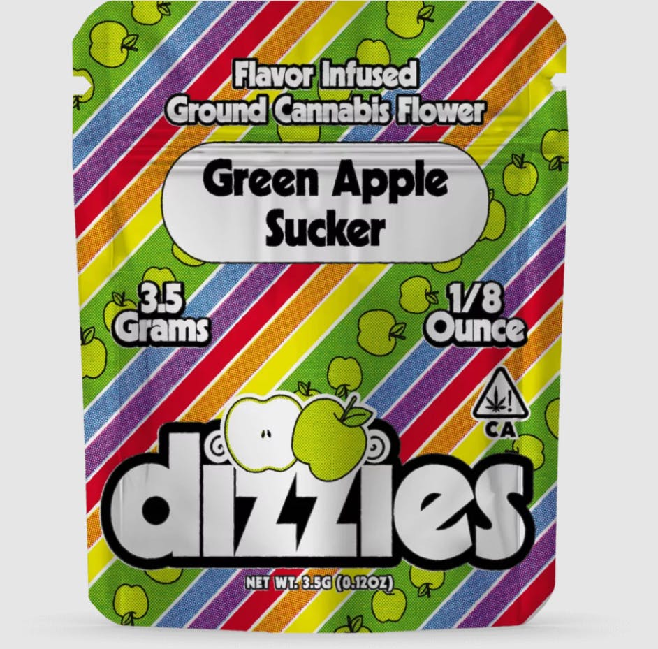 Dizzies — Green Apple Sucker