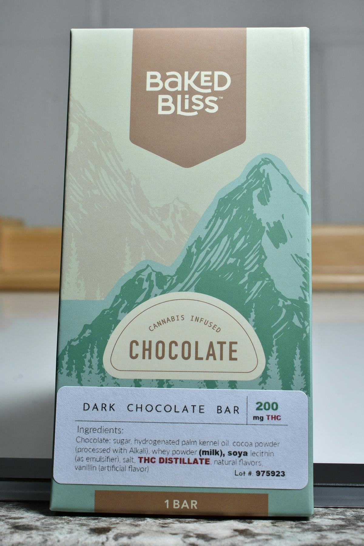 200mg Dark Chocolate Bar