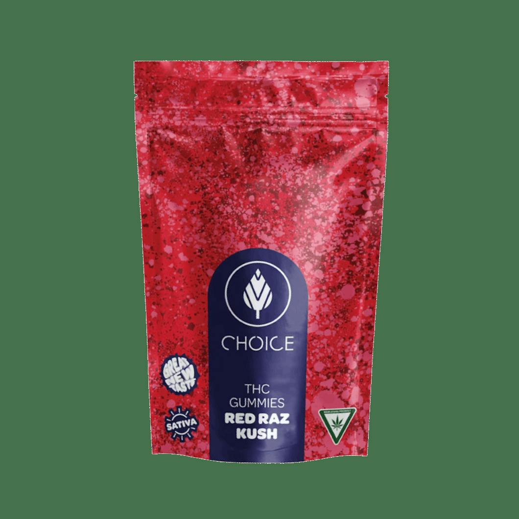 Choice Chews - Red Raz Haze 100mg (Sativa)