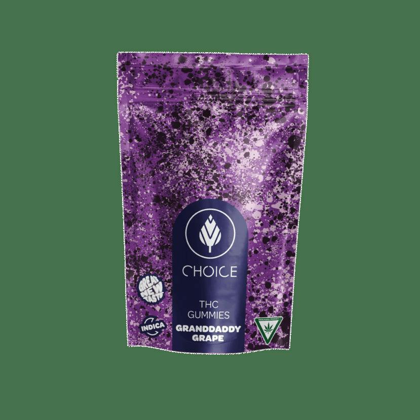 Choice Chews - Granddaddy Grape Gummies (Indica)