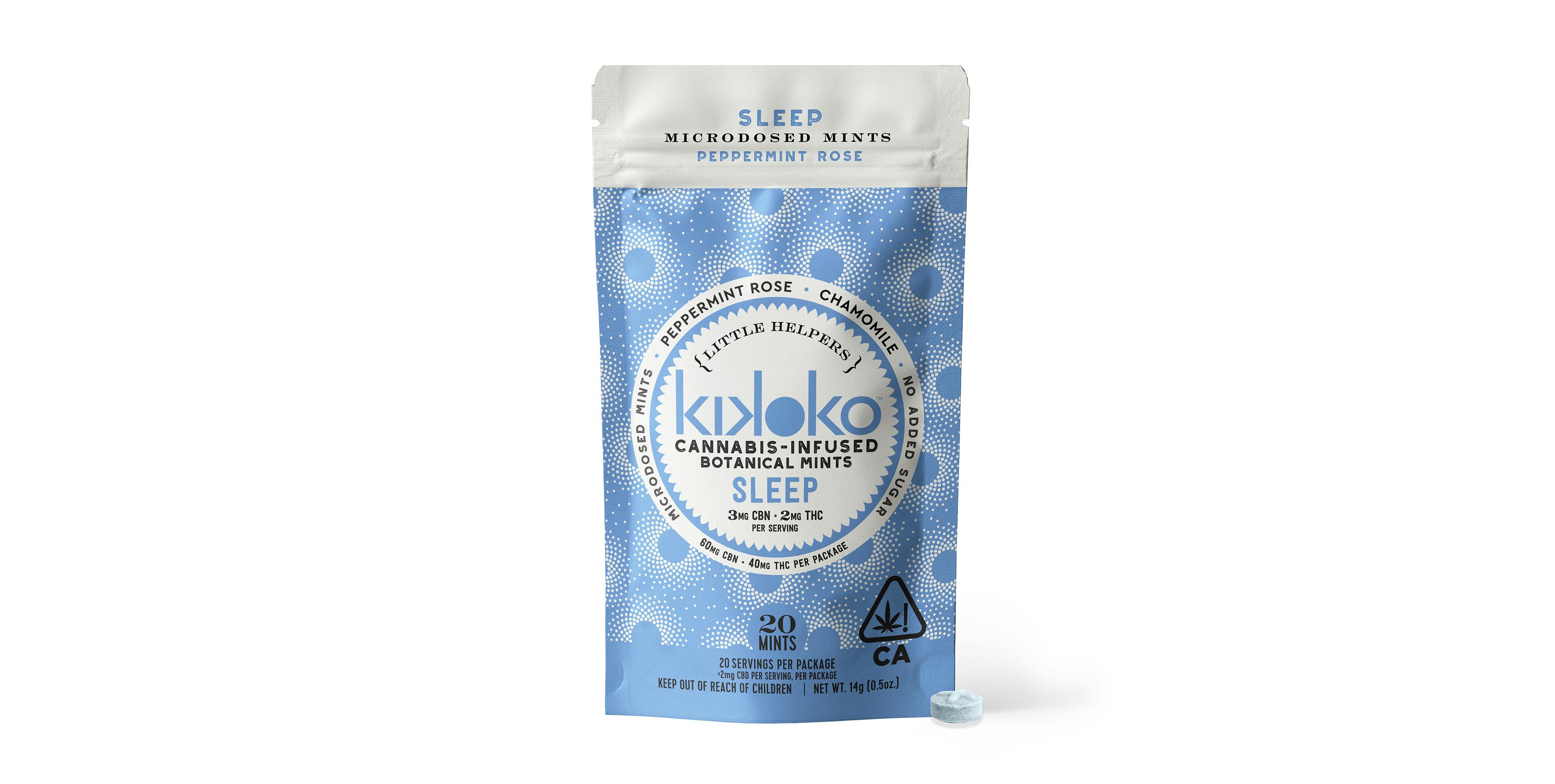 SLEEP: Peppermint Rose Mint