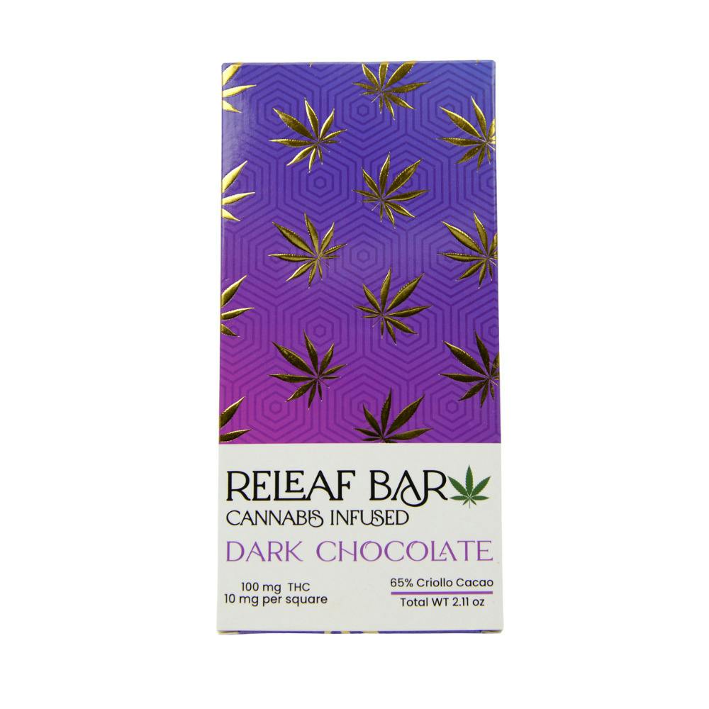 Releaf Bar 100mg | Dark Chocolate