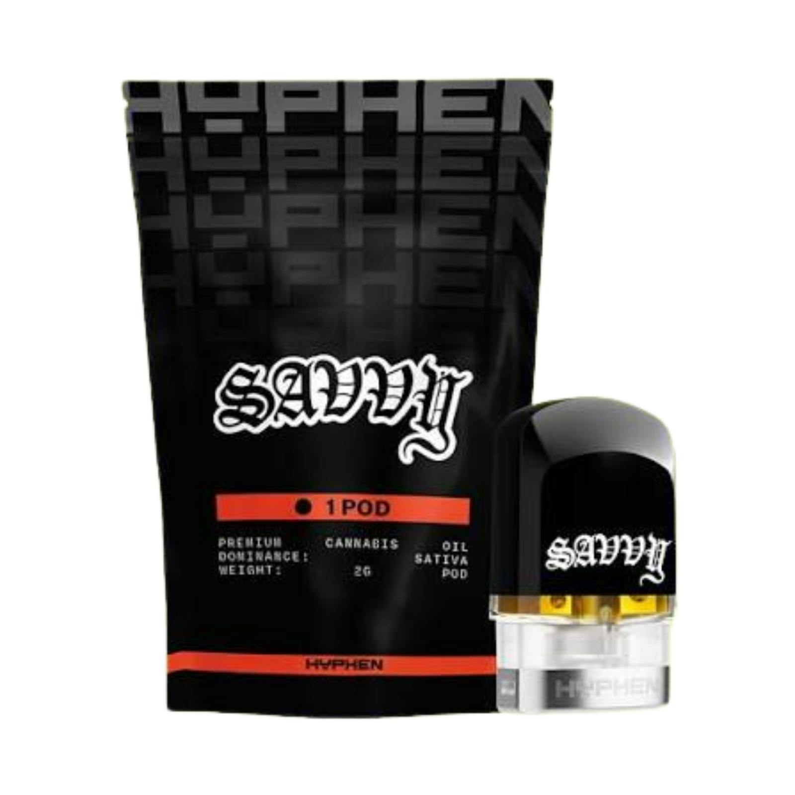 SAVVY Hyphen POD 2g | Grape Kush