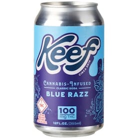 KEEF COLA - Blue Razz 12oz.