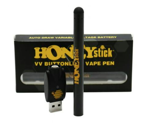 Honeystick VV Buttonless 510 Battery Black