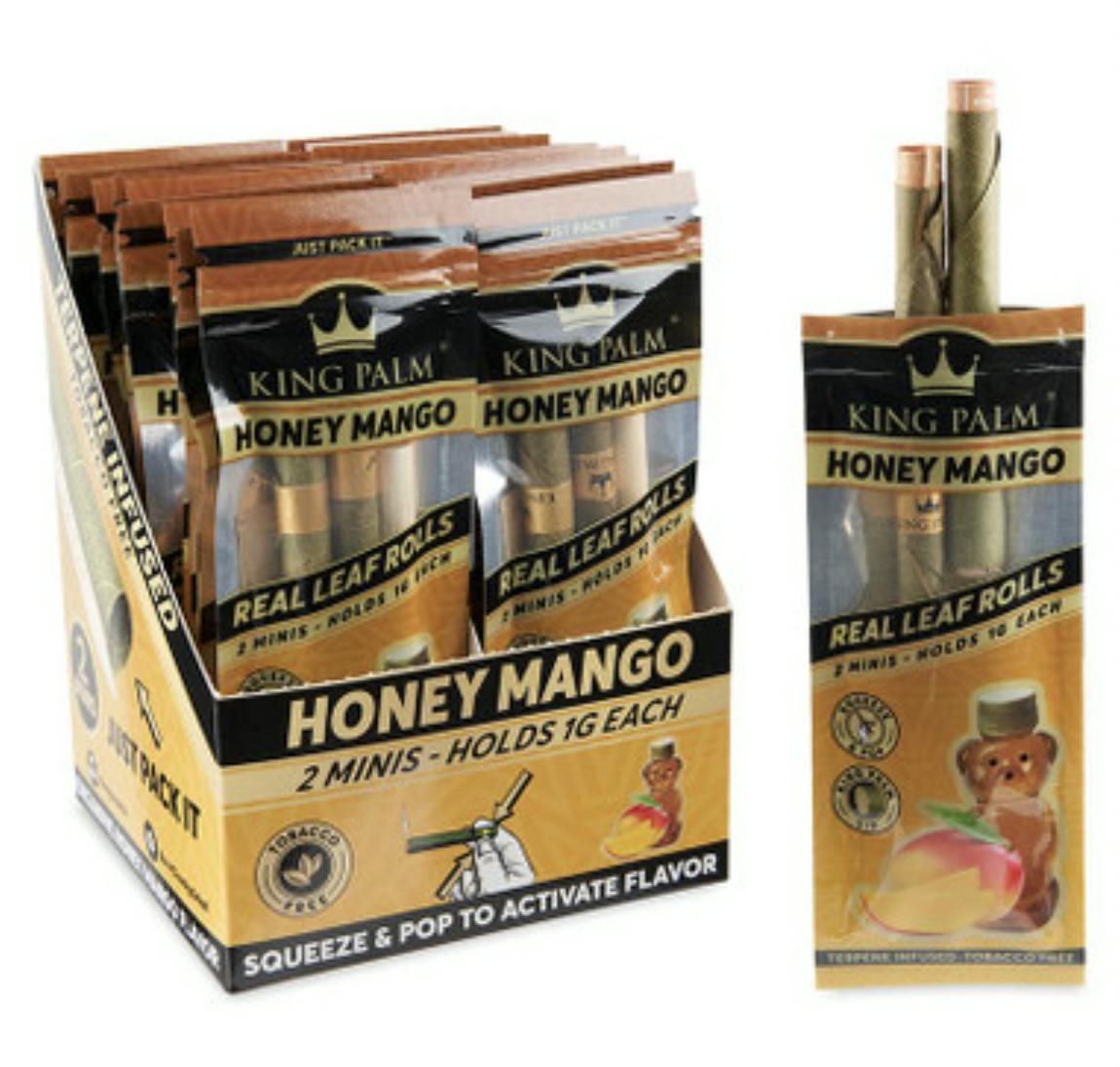 King Palm Mini Pre-Roll 2pk - Honey Mango