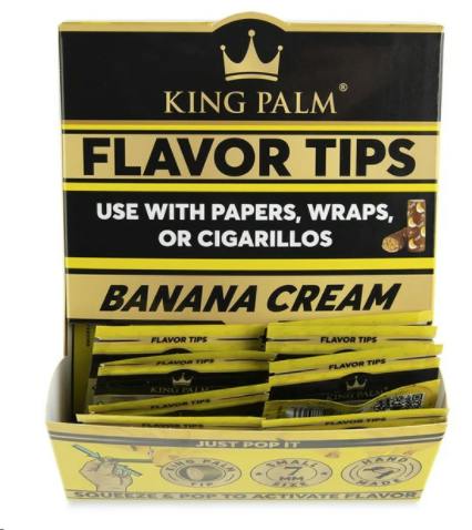 King Palms Terp Filters - Banana Cream