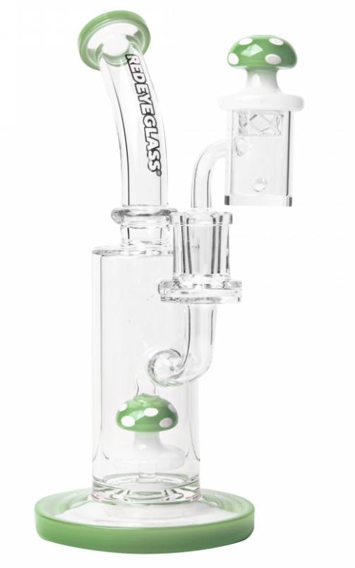 Red Eye: 7" Jade Green Funguy Rig Set