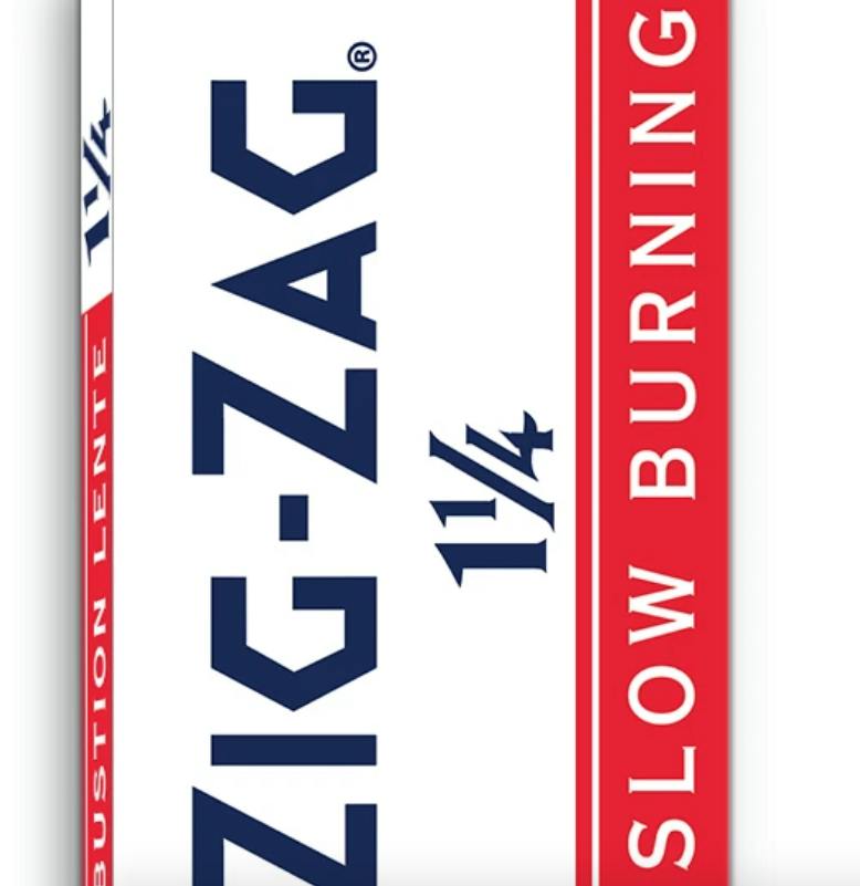 Zig Zag: White 1 1/4 Papers