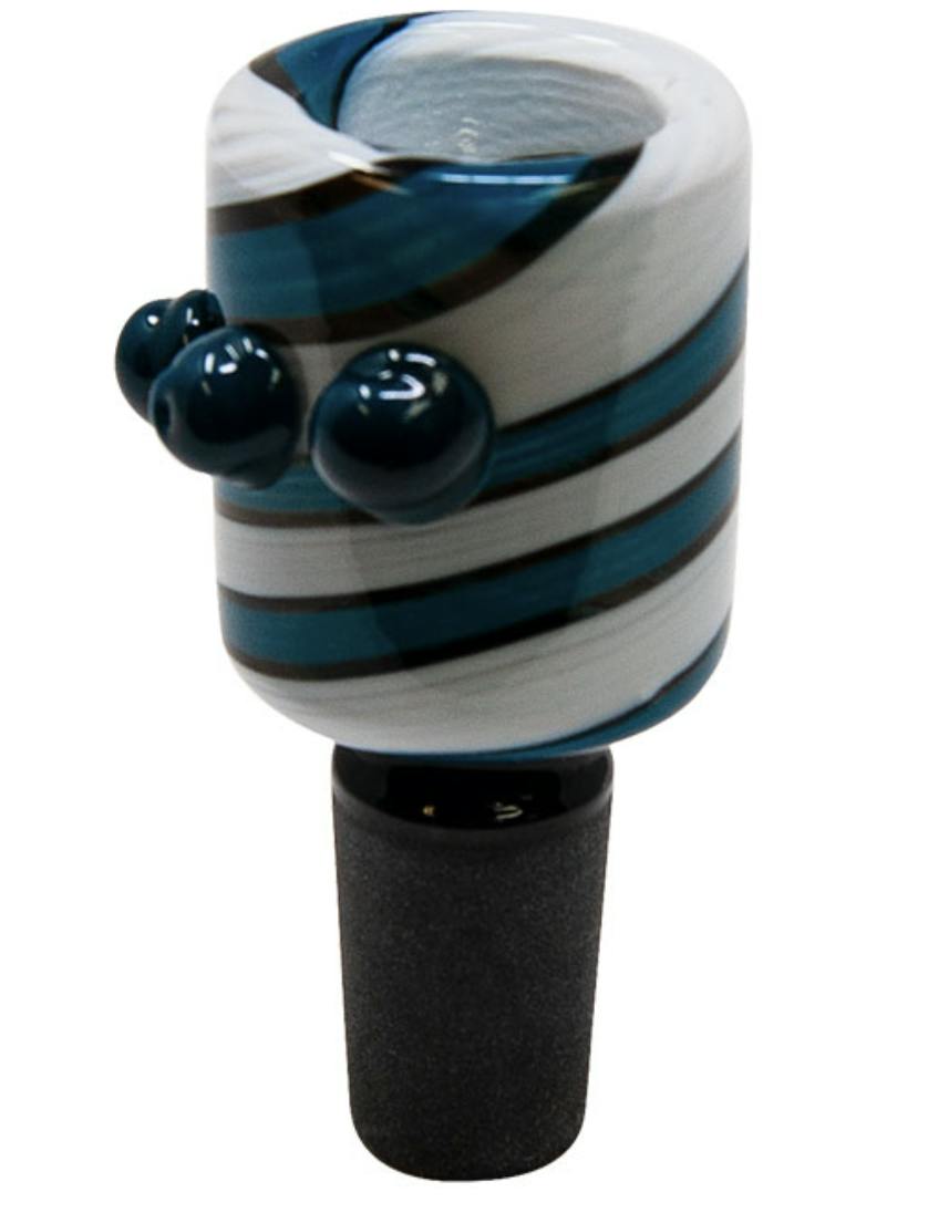 14mm Round Spiral Bowl (Assorted Colors)