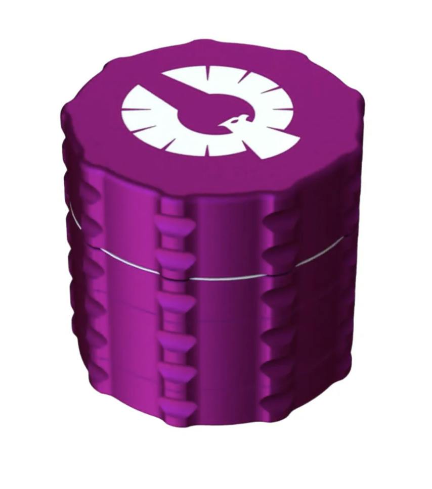 Phoenician: Medium 4 Piece Grinder Purple