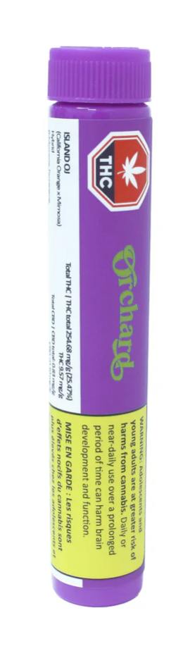 Island OJ Pre-rolls 3 x0.5g