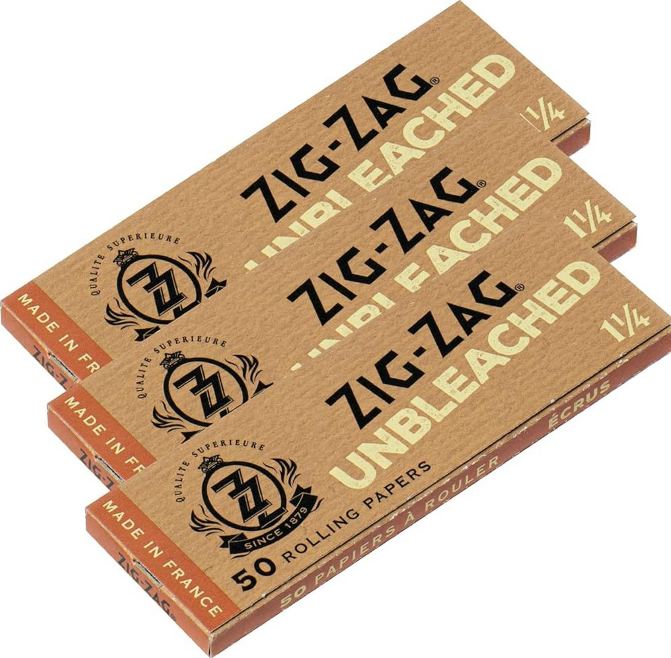 Zig Zag: Unbleached 1 1/4