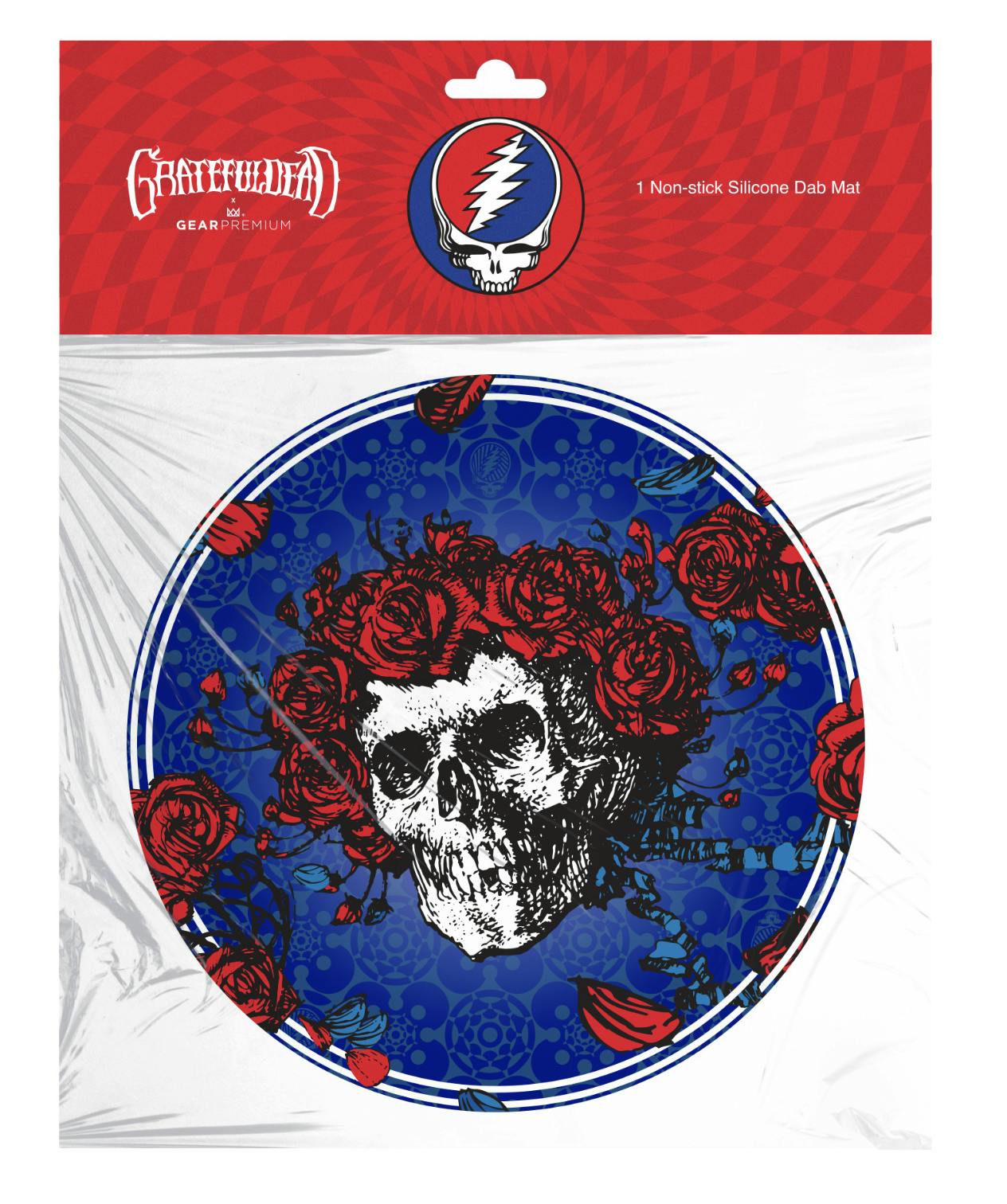 Grateful Dead: Bertha Silicone Dab Mat 7.8"