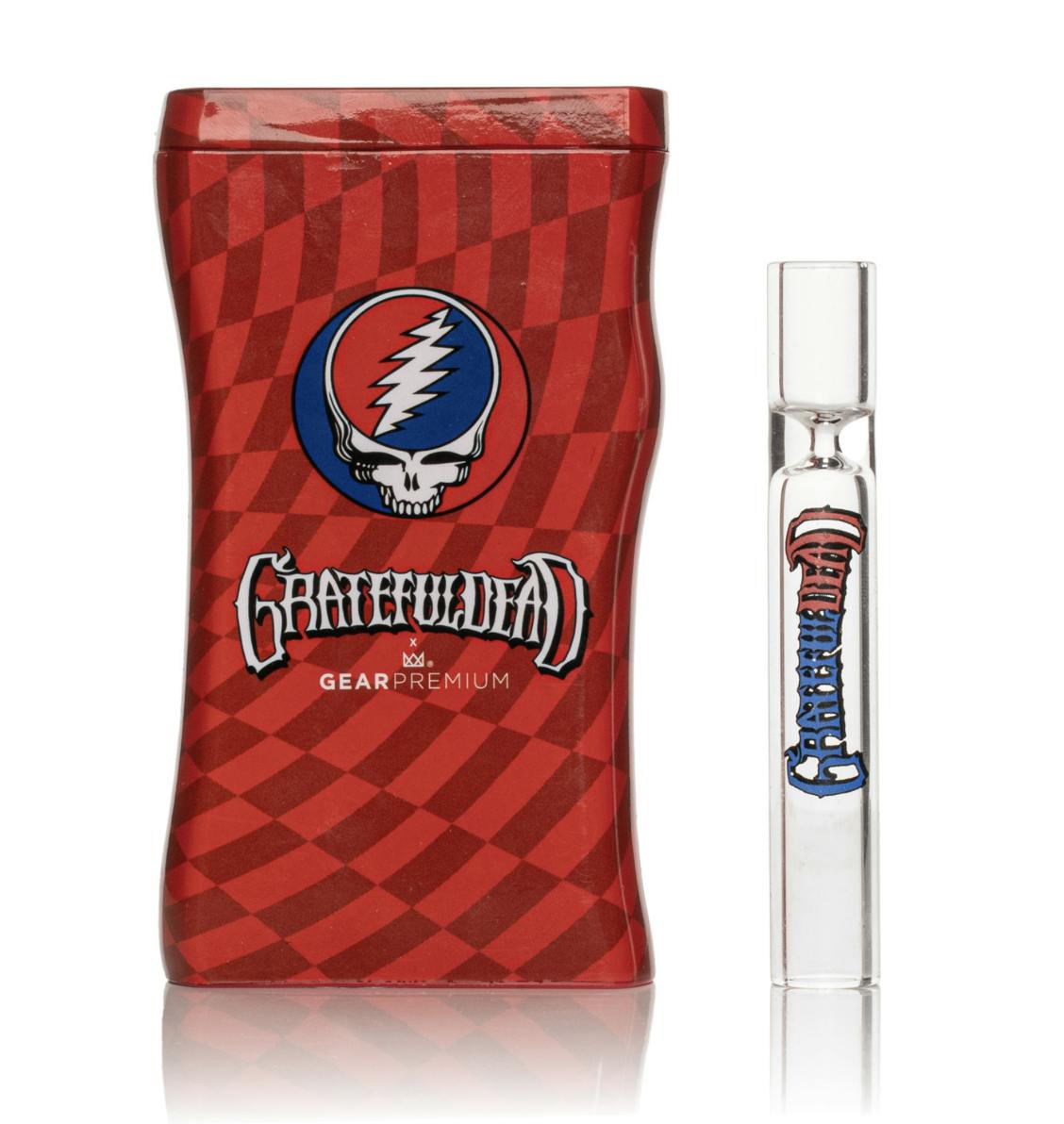 Grateful Dead: 3.8" Steal Your Face Dugout W/Borosilicate Taster