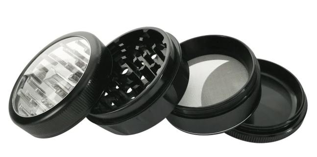 Sharpstone: 2.5" 4-Piece Grinder w/ Clear Top (Assorted Colours)