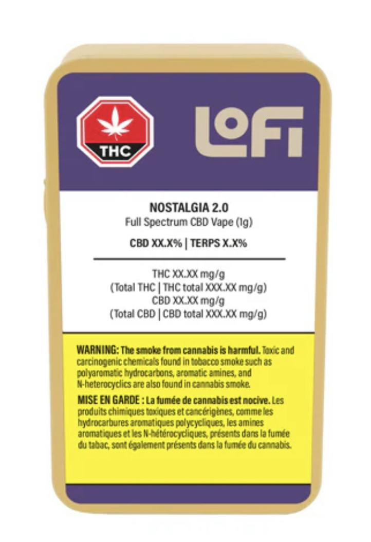Nostalgia 2.0 CBD Vape 1g