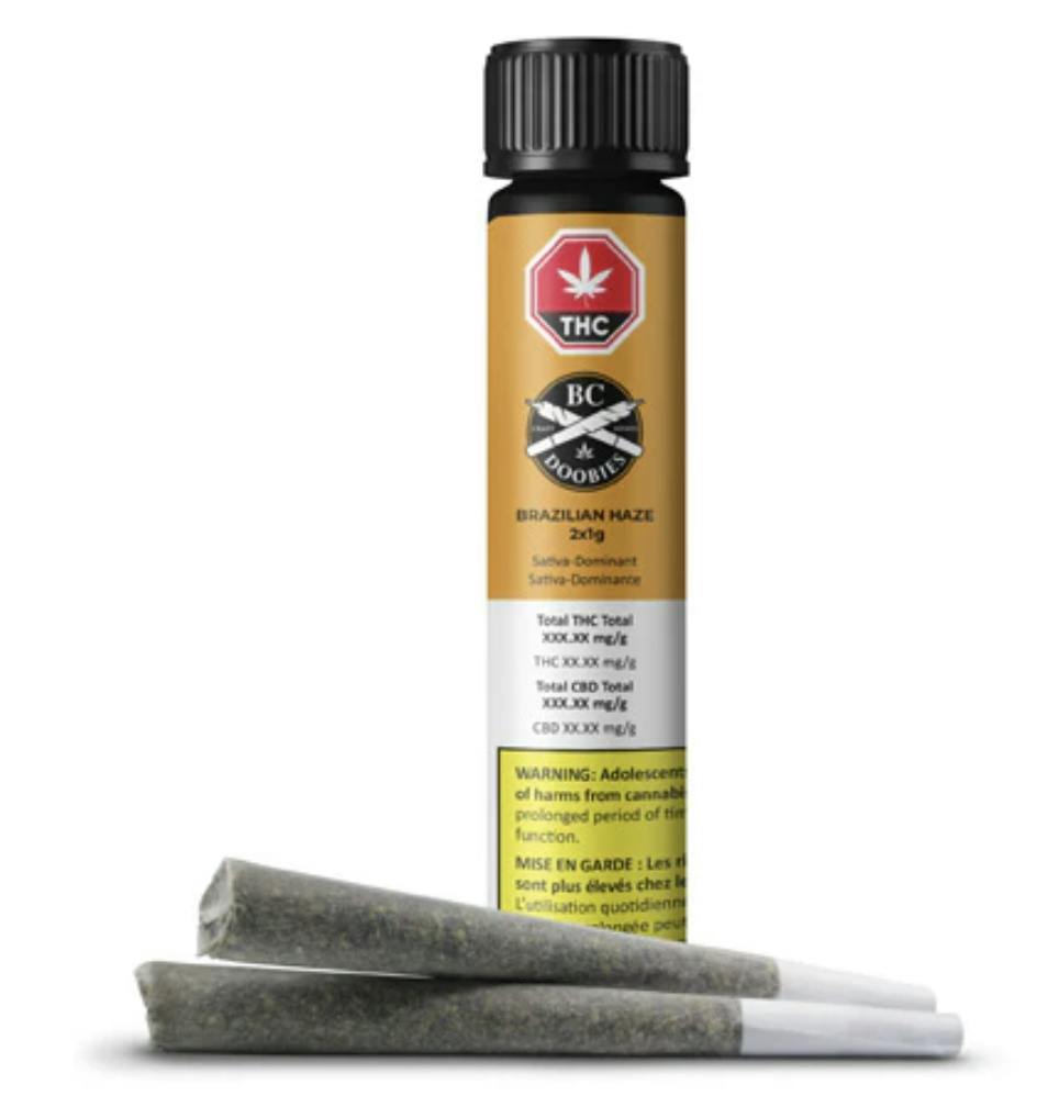 Brazilian Haze Pre-Rolls 2 x 1g