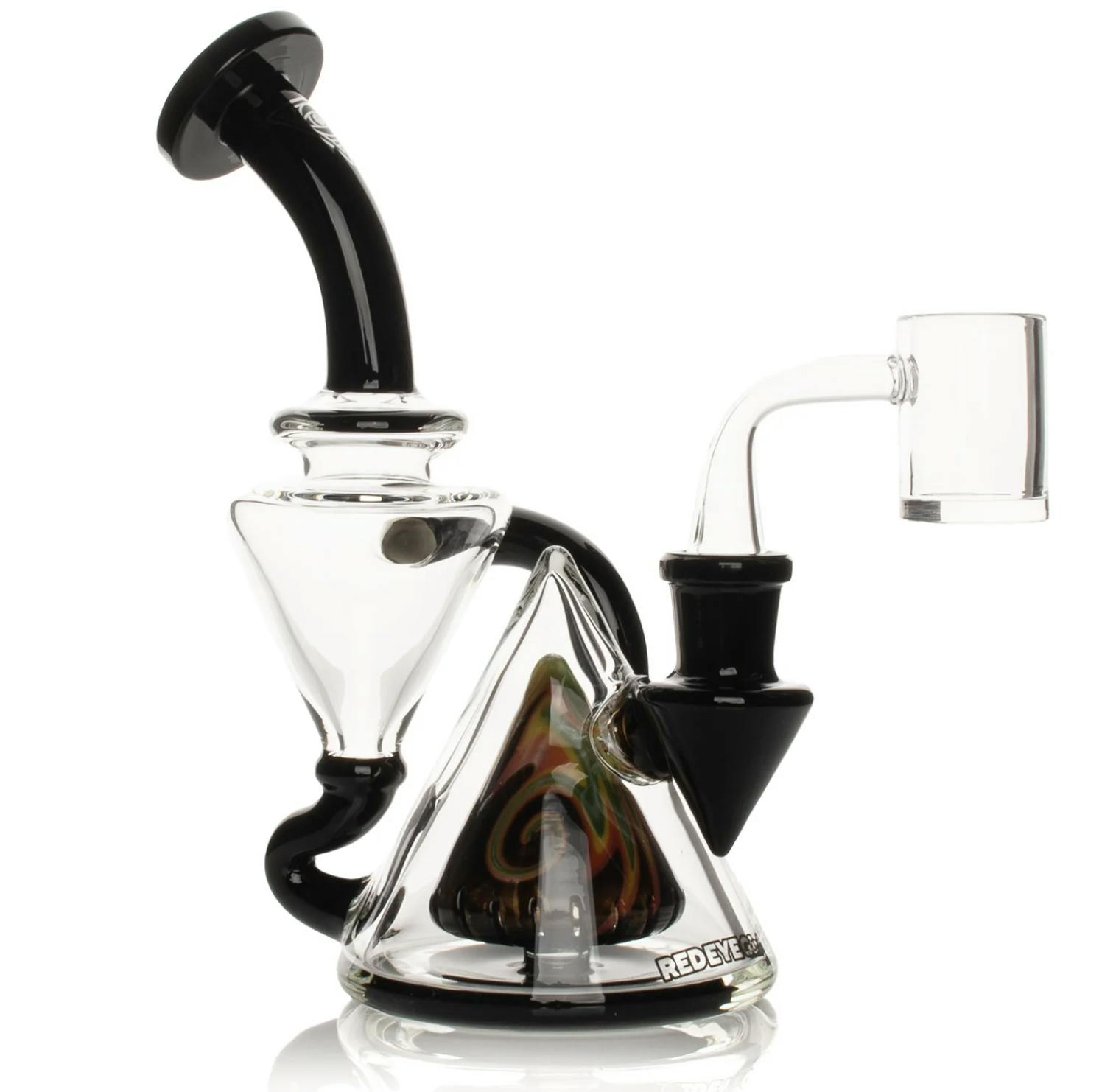 Red Eye Glass: 7" Montage Recycler