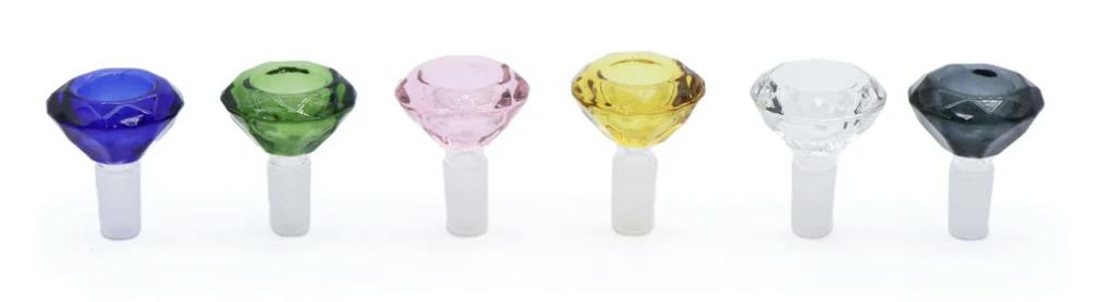 14mm Diamond Crystal Bowl (Assorted)