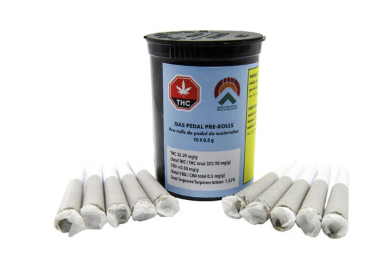 Gas Pedal Pre-Rolls 10 x 0.5g