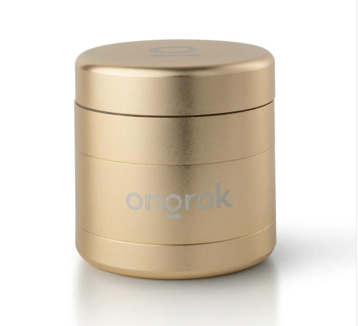 Ongrok: 4 PC EZ Grinder (Gold)