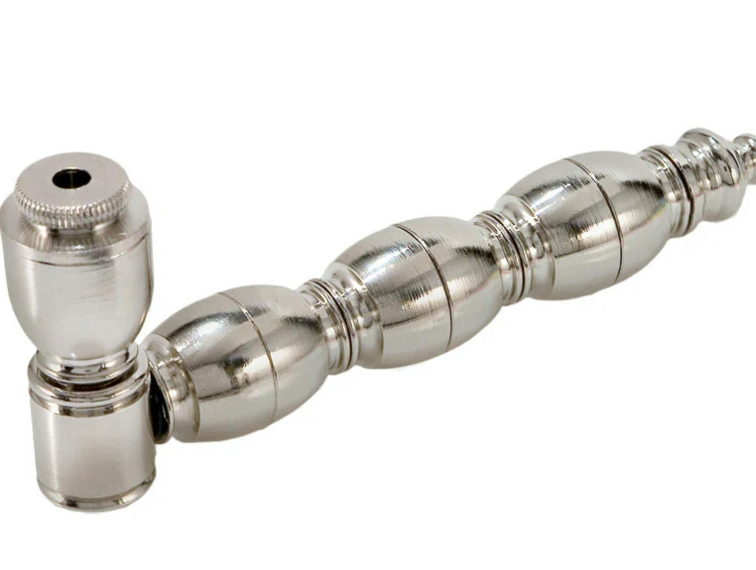 Triple Chamber Metal Pipe