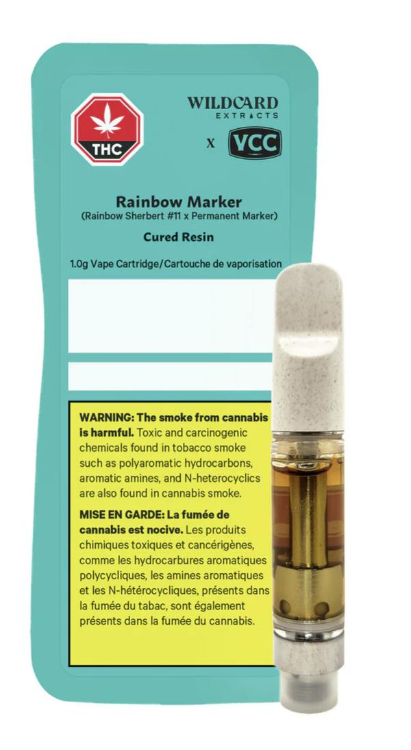 Rainbow Marker Cured Resin Vape 1g