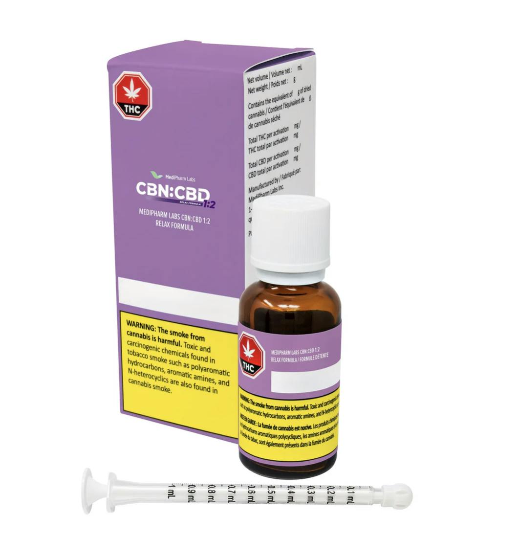 CBN:CBD 1:2 Relax Formula