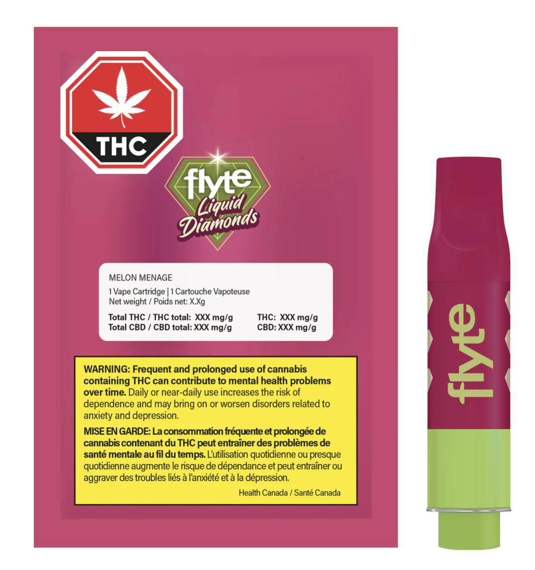 Melon Menage Diamond Vape 1g