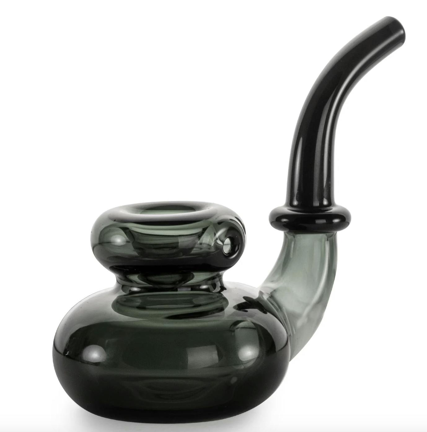 Red Eye Glass: 5" Billiard Hand Pipe