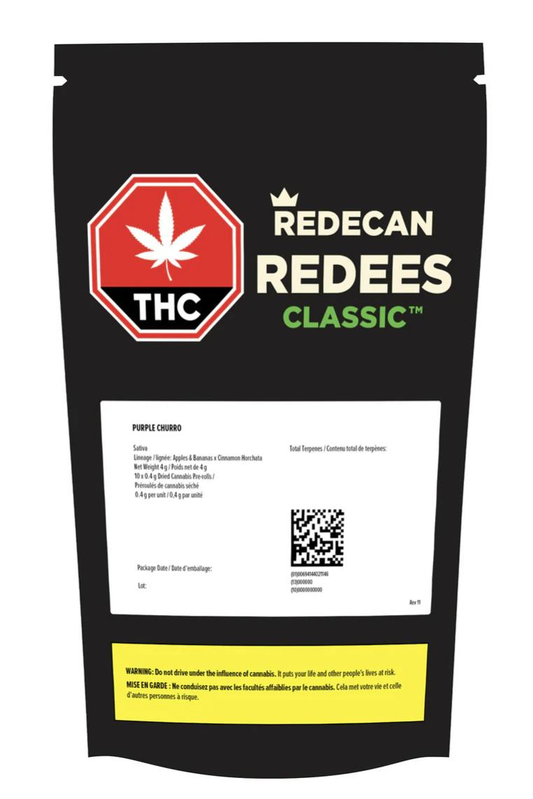 Purple Churro Redees Pre-Rolls 10 x 0.4g