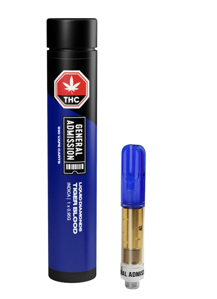 Tiger Blood Liquid Diamond Vape 0.95g
