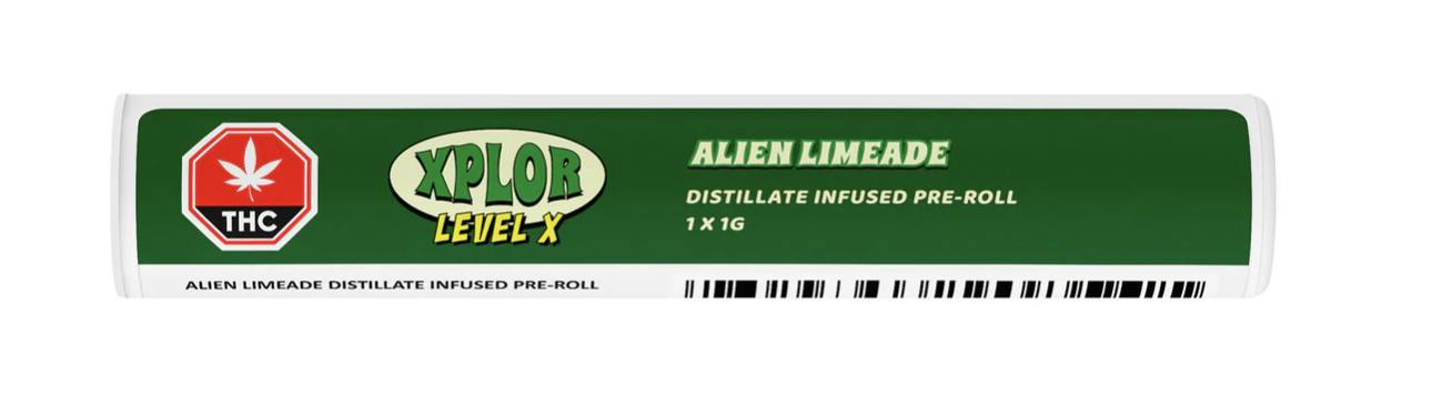 Alien Limeade Infused Pre-Roll 1g