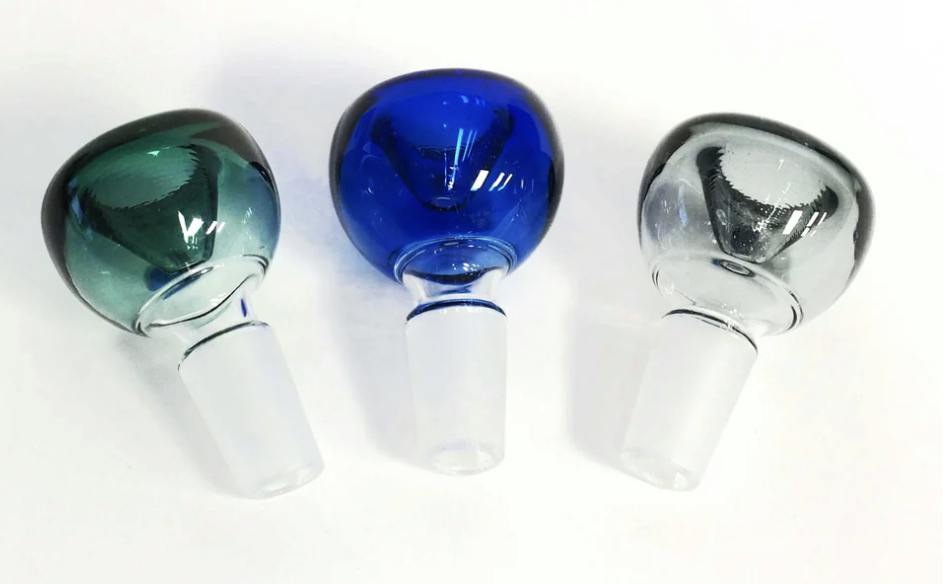 14mm Glass Bowl Solid Color