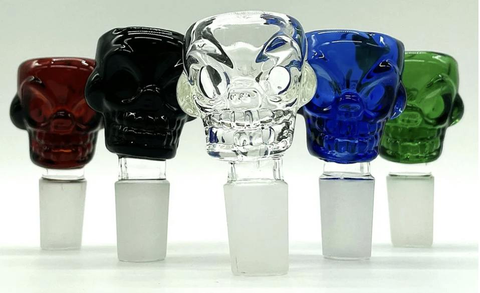 18mm Skull Crystal Bowl