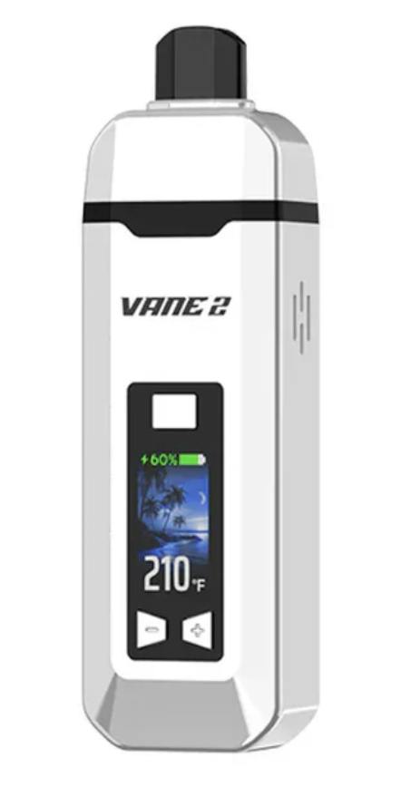 Yocan Vane 2 Dry Herb Vaporizer - 1200mAh Pearl White