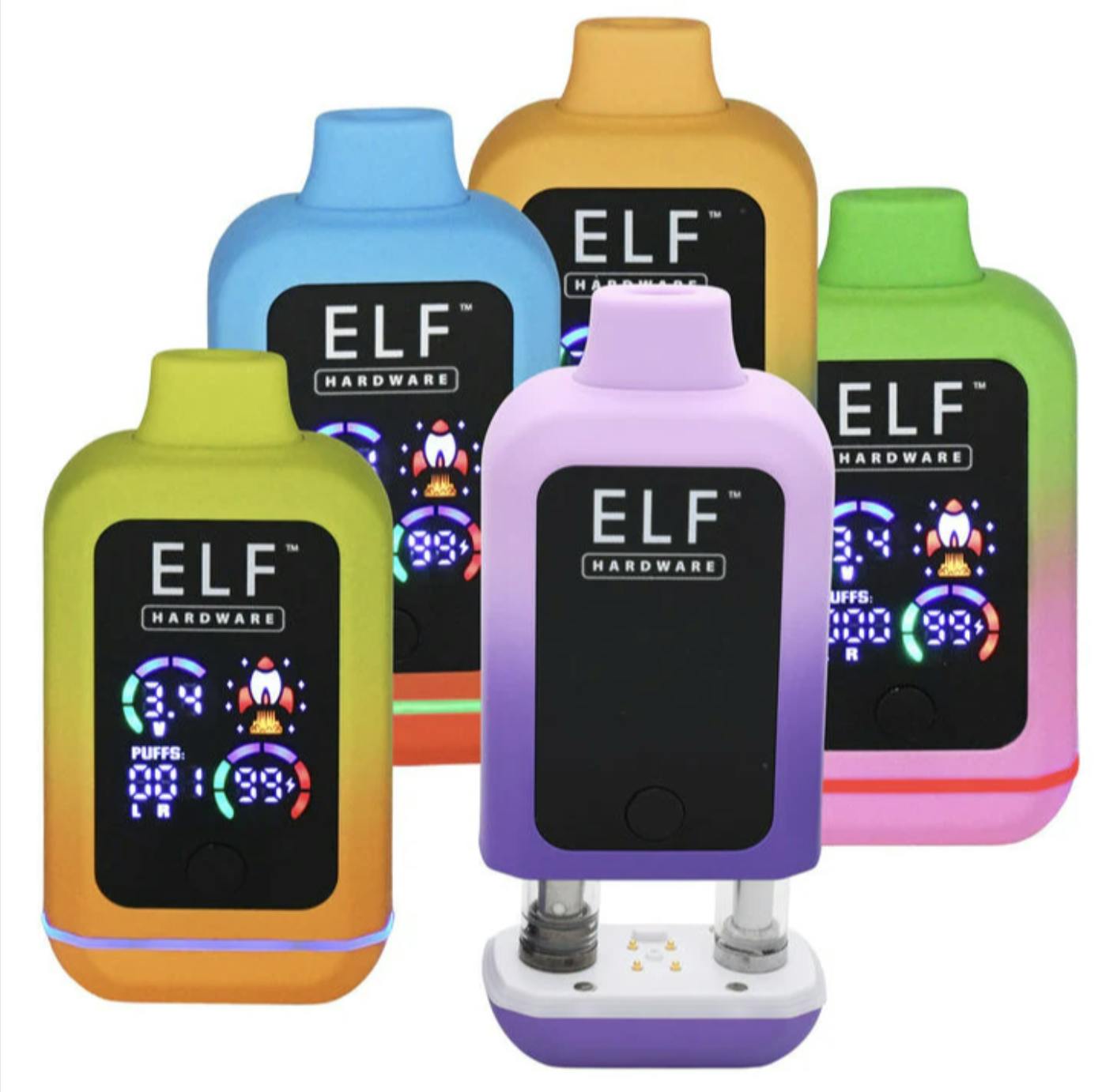 Elf: CannDual Extreme Dual Vape Battery