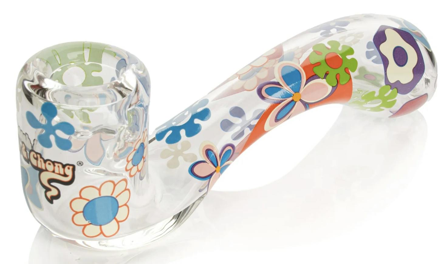 Cheech & Chong: 5.5" Power to the Flower Sherlock Hand Pipe