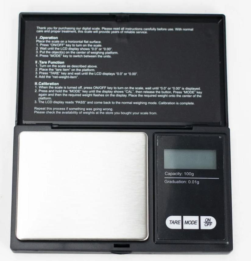Genie: MS-100 pocket scale 100g x 0.01g