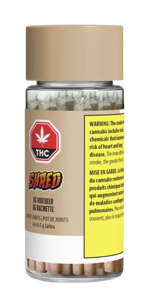 OG Rootbeer Jar Of Joints Pre-Rolls 14 x 0.5g