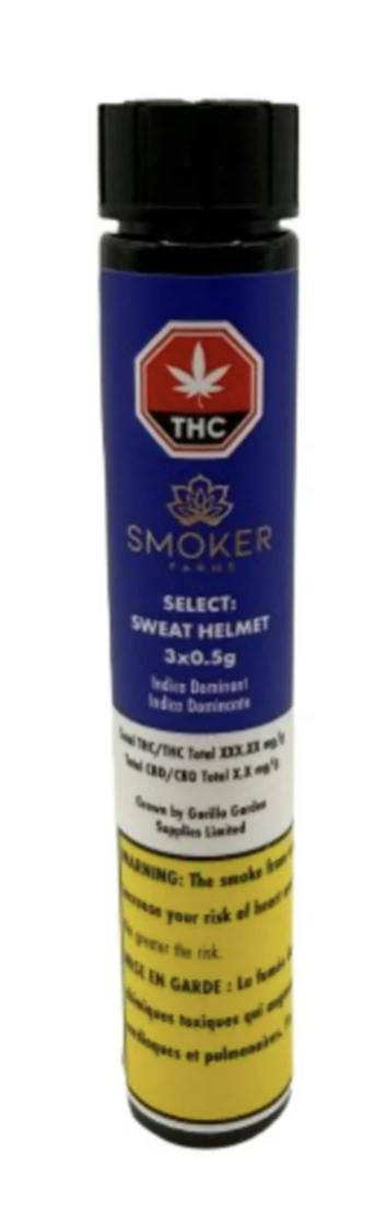 Sweat Helmet Pre-Rolls 3 x 0.5g