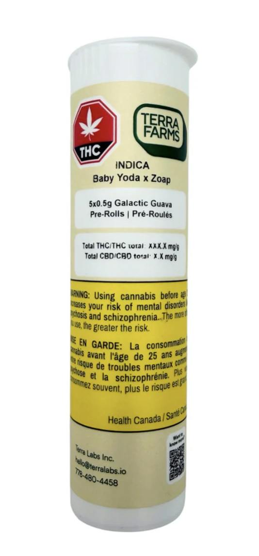 Galactic Guava Pre-Rolls 5 x 0.5g