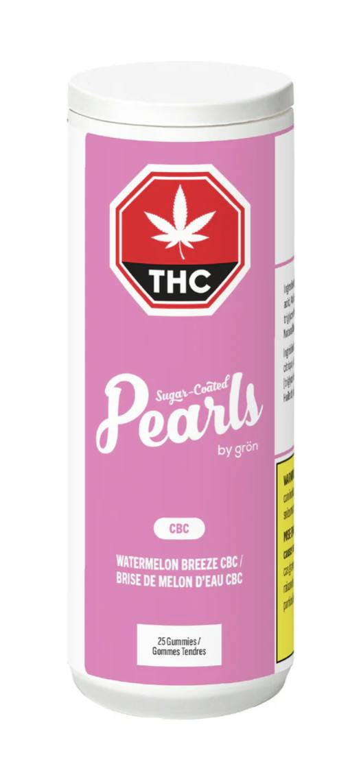 Watermelon Breeze CBC Gummys 25 Pack