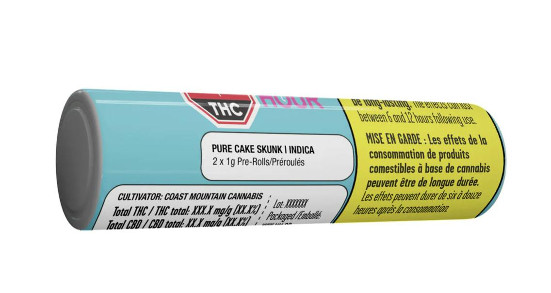 Pure Cake Skunk Pre-Rolls 2 x 1g