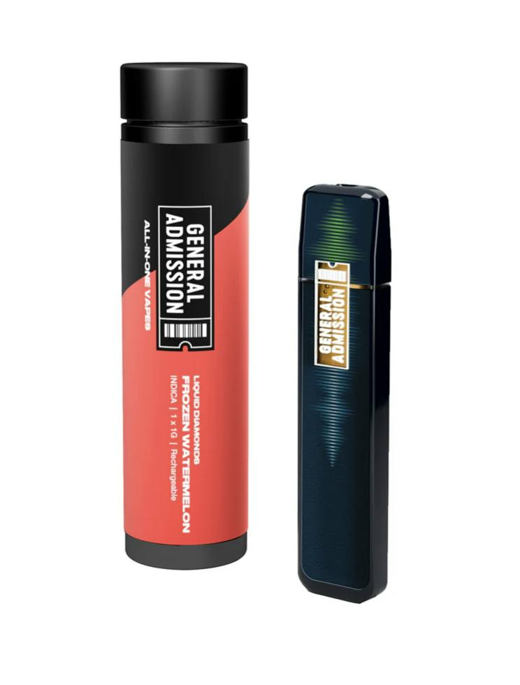 Frozen Watermelon Diamond Vape 1g
