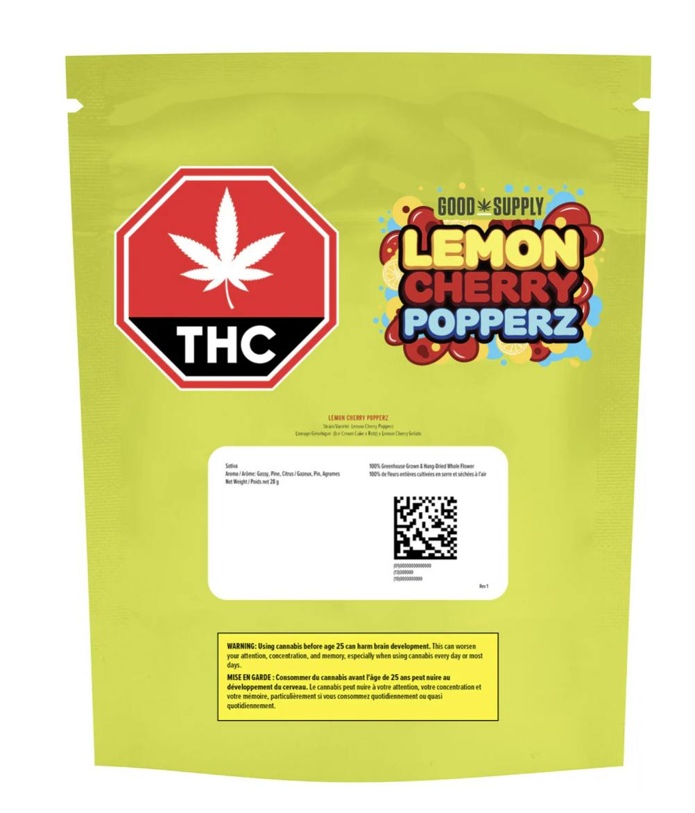 Lemon Cherry Popperz 28g